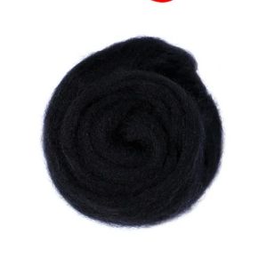 Vilna vėlimui 10g (40 spalvų)-Juoda