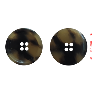 Sagos stilingos 27mm 64309-42L (5251) rudos