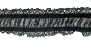 Nėriniai TBX-124045 40mm juodi