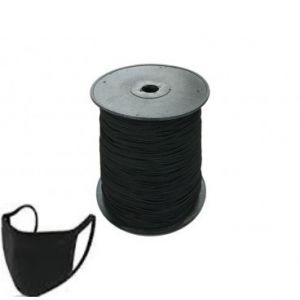 Megzta elastinė juostelė 6mm 500m (2 spalvos) 