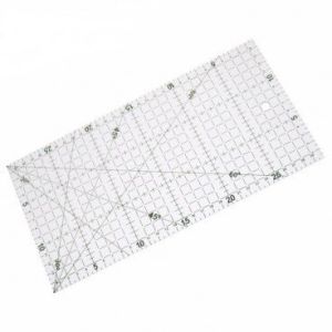 Matavimo liniuotė rankdarbiams 15x30cm