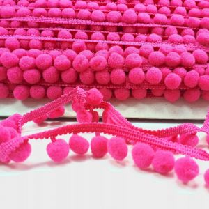 Dekoratyvinė juostelė POMPOM 20mm (3 spalvos)