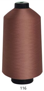 Poliesteriniai tekstūruotieji nesukti siuvimo siūlai Nr.180 RB ULA U1501 15000m (120 spalvų)