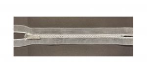 Užtrauktukas plastikinis lietas RB Nr.5 su autofiksuojančia spynele neišardomas 20cm skaidria juosta