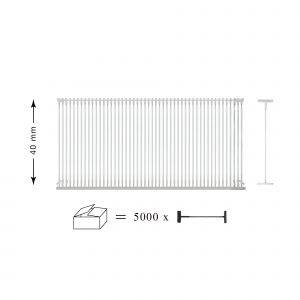 Etikečių laikikliai RB Nr.40 mm