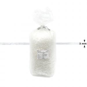 Skaidri elastinė poliuretaninė juostelė 1kg RB 3x0,12mm