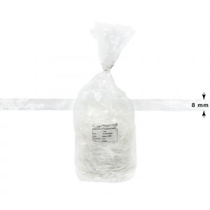 Skaidri elastinė poliuretaninė juostelė 1kg RB 8x0,12mm