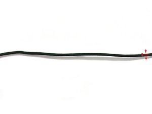 Elastinė apvali virvutė T05 3mm (35 spalvos)