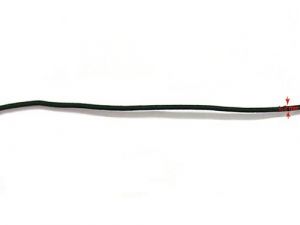 Elastinė apvali virvutė 1,2mm (3 spalvos)