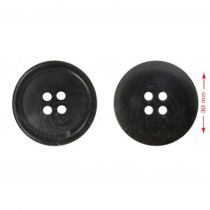 Sagos poliesterinės klasikinės 4404-48L (108) juodos