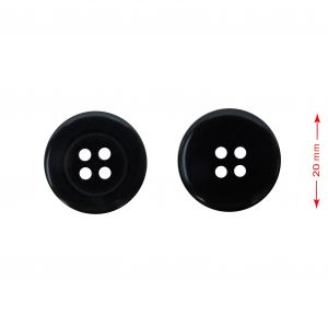 Sagos poliesterinės klasikinės 19779-32L (35705) juodos