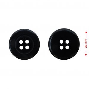 Sagos poliesterinės klasikinės 19779-36L (35705) juodos