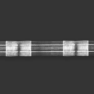 Užuolaidų drapiravimo juostelė LF2/Z/25 (1:2  2,5 cm) 
