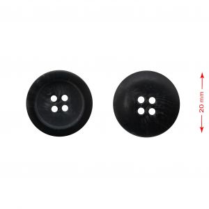 Sagos poliesterinės klasikinės 2630-32L (108) juodos