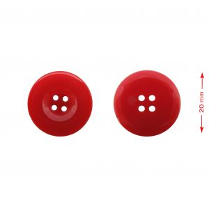 Sagos poliesterinės madingos 45647-32L (3002) raudonos