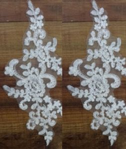 Apykaklė iš nėrinių dviejų dalių 2BL045