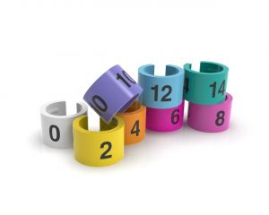 Detalė pakabams plastmasinė 1,3x0,9cm UŽSAKOMA