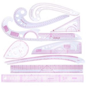 Matavimo liniuotė rankdarbiams 6,5x6,5cm