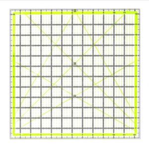 Daugiakampė keturpusė matavimo liniuotė (4 spalvos)