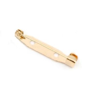 Užsegimai sagėms 15mm (7 spalvos)-AGLD